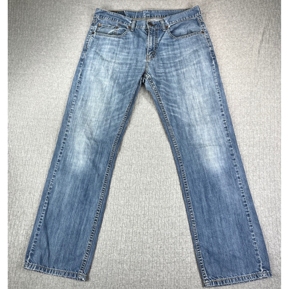 Vintage Levis 559 Relaxed Straight Jeans Mens 32x32 Fits 34x31 Blue Medium Wash